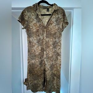 Size 12 snake print dress